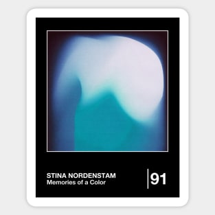 Stina Nordenstam / Minimalist Style Graphic Design Sticker